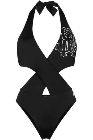 Roberto Cavalli Damen, Bademode, Schwarzk, XSGröße: