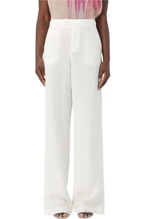 BLUMARINE Damen, Hosen, Weiß, SGröße: