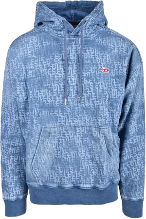 Diesel Herren, Sweatshirts & Hoodies, Blau, XLGröße: