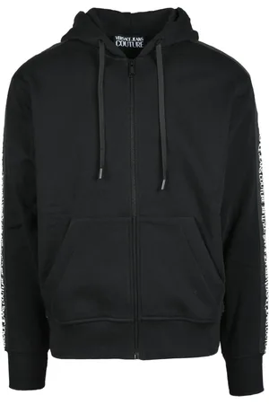 VERSACE Herren, Sweatshirts & Hoodies, Schwarzk, XSGröße: