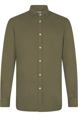 Boglioli Herren, Shirts, Grün, LGröße: