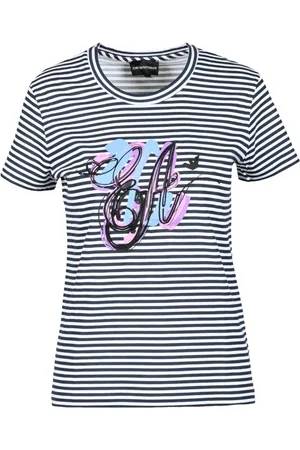 Emporio Armani Damen, Oberteile, Schwarzk, SGröße: