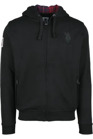 U.S. Polo Assn. Herren, Sweatshirts & Hoodies, Schwarzk, 2XLGröße: