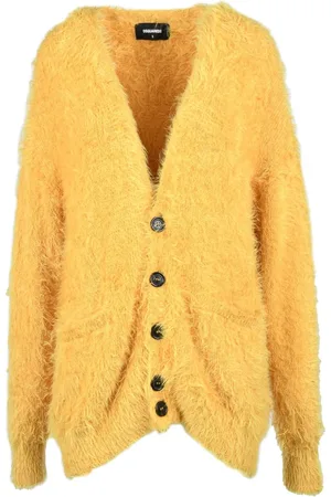 Dsquared2 Damen, Strickwaren, Gelb, SGröße:
