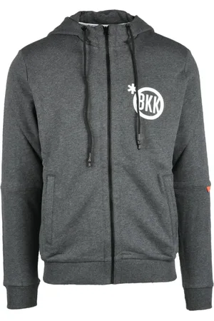 Bikkembergs Herren, Sweatshirts & Hoodies, Grau, 2XLGröße: