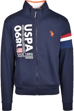 U.S. Polo Assn. Herren, Sweatshirts & Hoodies, Blau, 4XLGröße: