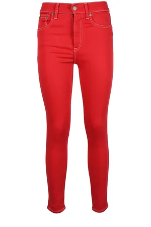 Ralph Lauren Damen, Jeans, Rot, W26Größe: