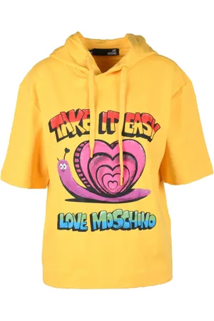 Moschino Damen, Sweatshirts & Hoodies, Gelb, XSGröße: