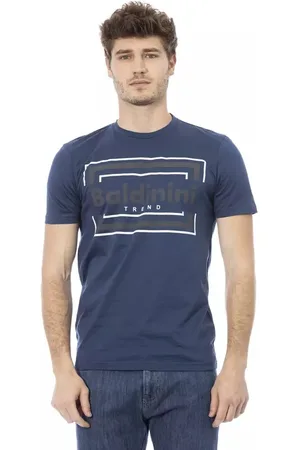 BALDININI Herren, Oberteile, Blau, XLGröße: