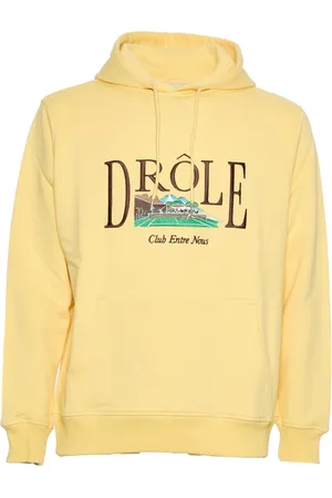 Drôle de Monsieur Herren, Sweatshirts & Hoodies, Gelb, SGröße: