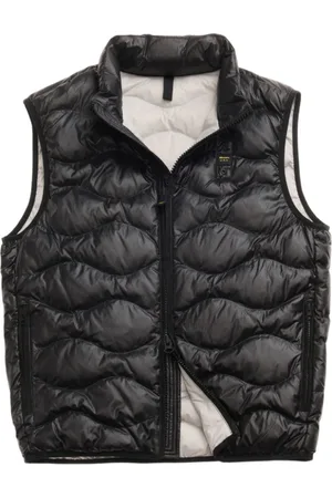 Blauer Herren, Jacken, Schwarzk, MGröße:
