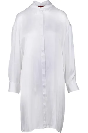 FARFETCH Damen, Kleider, Weiß, MGröße:
