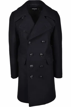 Dsquared2 Herren, Mäntel, Schwarzk, LGröße:
