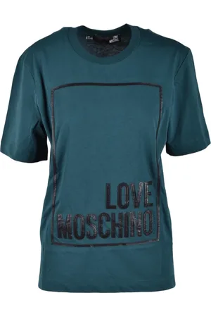Moschino Damen, Oberteile, Grün, MGröße:
