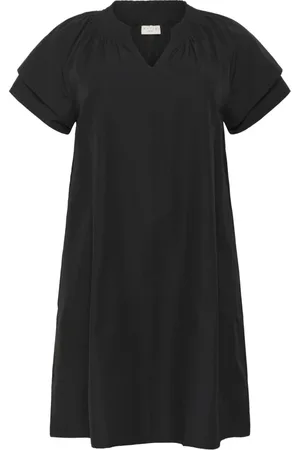 Kaffe Damen, Kleider, Schwarzk, 3XLGröße: