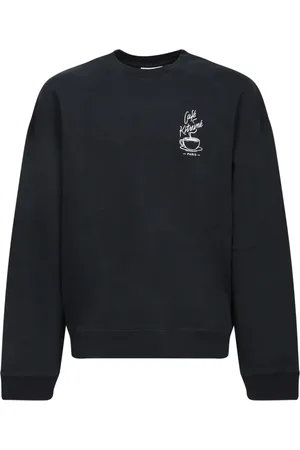 Maison Kitsuné Herren, Sweatshirts & Hoodies, Schwarzk, MGröße: