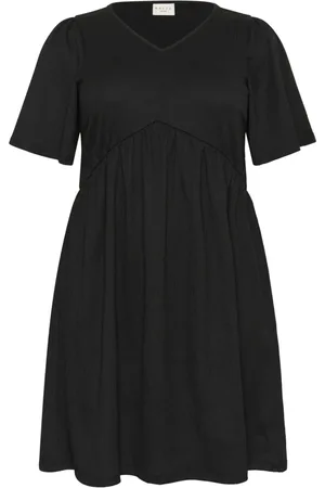 Kaffe Damen, Kleider, Schwarzk, 7XLGröße: