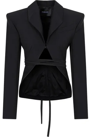 MUGLER Damen, Jacken, Schwarzk, 2XSGröße: