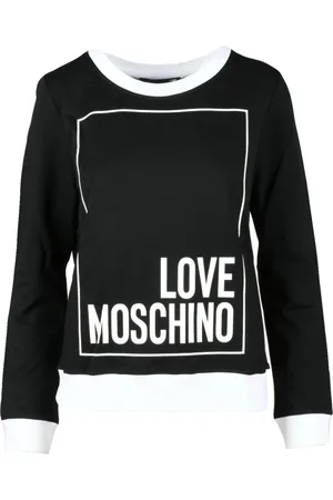 Moschino Damen, Sweatshirts & Hoodies, Schwarzk, 2XSGröße: