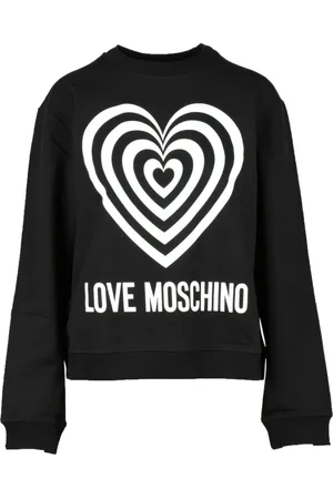 Moschino Damen, Sweatshirts & Hoodies, Schwarzk, 2XSGröße: