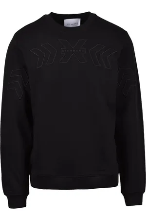 John Richmond Herren, Sweatshirts & Hoodies, Schwarzk, XLGröße: