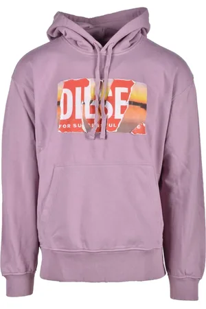 Diesel Herren, Sweatshirts & Hoodies, Rosa, SGröße: