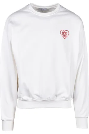 Family First Herren, Sweatshirts & Hoodies, Weiß, MGröße: