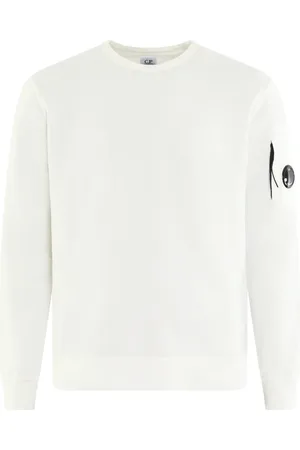 C.P. Company Herren, Sweatshirts & Hoodies, Weiß, MGröße: