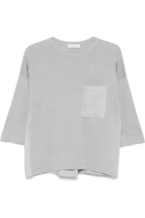 LE TRICOT PERUGIA Damen, Oberteile, Grau, MGröße: