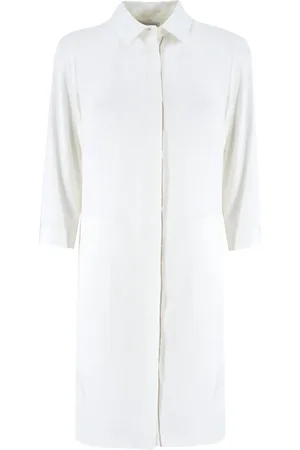 LE TRICOT PERUGIA Damen, Kleider, Weiß, LGröße: