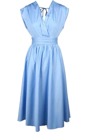 ACCESS FASHION Damen, Kleider, Blau, LGröße: