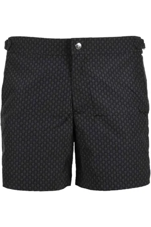 Alexander McQueen Herren, Bademode, Schwarzk, MGröße: