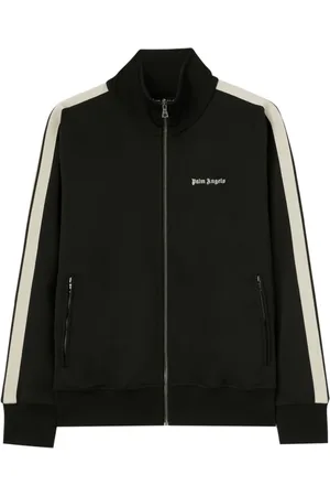 Palm Angels Herren, Sweatshirts & Hoodies, Schwarzk, MGröße:
