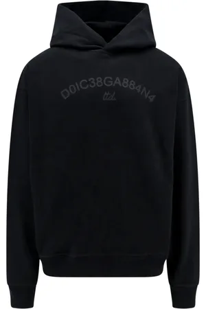 Dolce & Gabbana Herren, Sweatshirts & Hoodies, Schwarzk, SGröße: