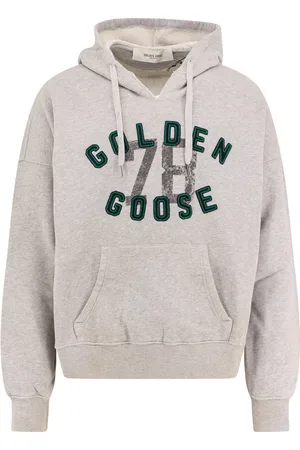 Golden Goose Herren, Sweatshirts & Hoodies, Grau, MGröße:
