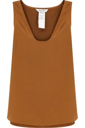 Max Mara Damen, Oberteile, Braun, MGröße: