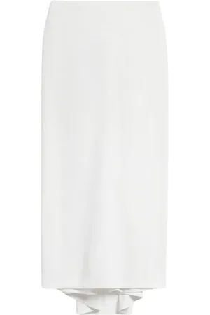 Jacquemus Damen, Röcke, Weiß, LGröße: