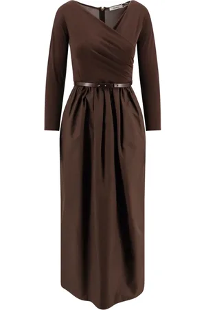 Max Mara Damen, Kleider, Braun, SGröße: