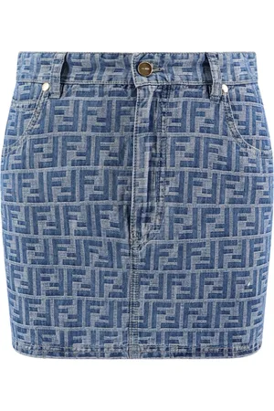 Fendi Damen, Röcke, Blau, XSGröße: