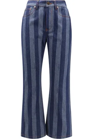 Fendi Damen, Hosen, Blau, XSGröße: