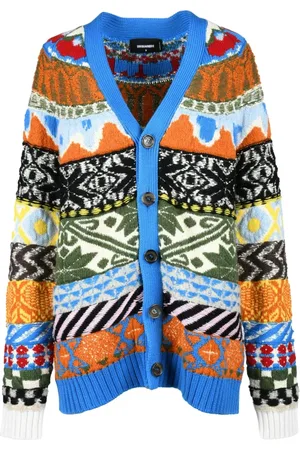 Dsquared2 Damen, Strickwaren, Mehrfarbig, MGröße: