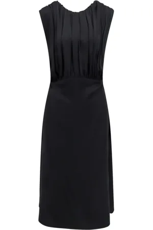 Jil Sander Damen, Kleider, Schwarzk, LGröße: