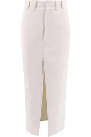 Brunello Cucinelli Damen, Röcke, Weiß, SGröße: