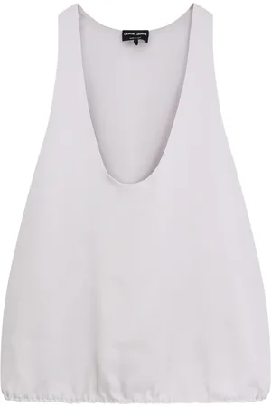 Giorgio Armani Damen, Oberteile, Grau, LGröße: