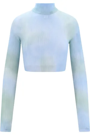 OFF-WHITE Damen, Oberteile, Blau, SGröße: