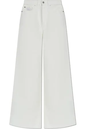 Lacoste Damen, Jeans, Weiß, LGröße: