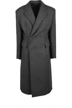 Prada Herren, Mäntel, Grau, XLGröße:
