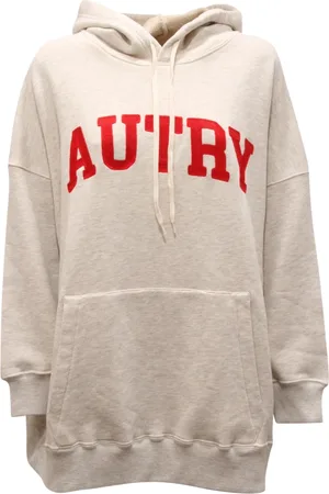 Autry Damen, Sweatshirts & Hoodies, Grau, LGröße: