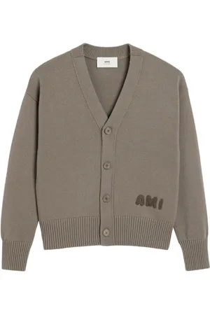 Ami Herren, Strickwaren, Grau, LGröße: