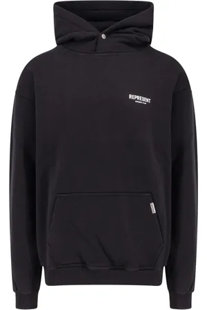 Represent Herren, Sweatshirts & Hoodies, Schwarzk, LGröße: